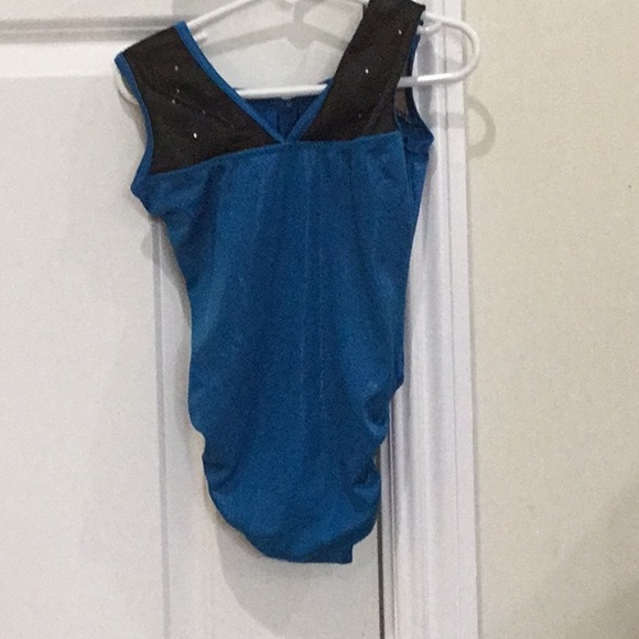 Swarovski Crystal Girls Gymnastics Leotard - Picture 2 of 3